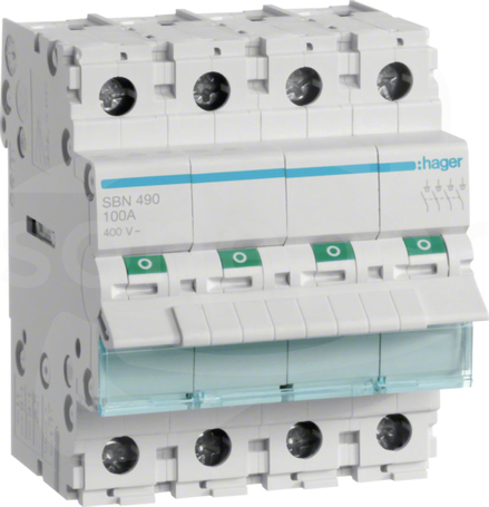 SBN490 100A 4P 400V Rozłącznik modułowy