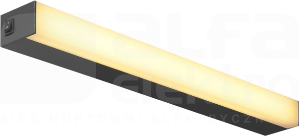 SIGHT 60 LED 20W/830 czarny Oprawa sufitowa z wyłącznikiem