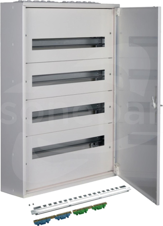 FW424WT IP30 4x24mod. Rozdzielnica natynkowa metalowa