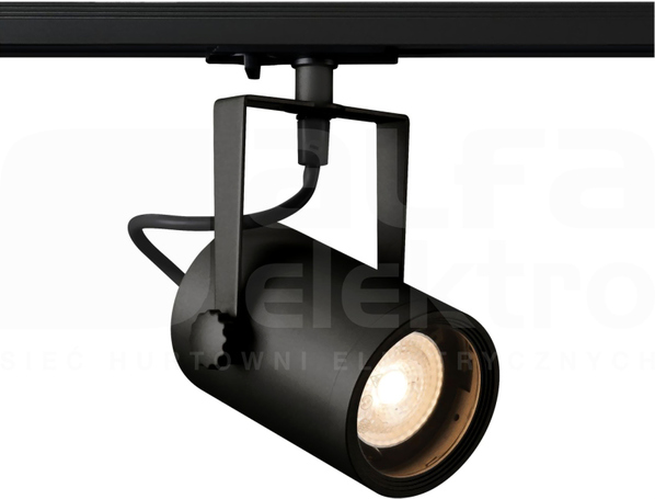 EURO SPOT TRACK QPAR 51 1F czarny Reflektor halogenowy na szynę