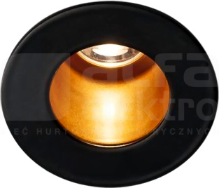 TRITON MINI LED 3000K 12D czarna/złota Oprawa LED