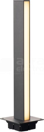 H-POL 3000K antracyt 16,5/16,5/66cm Oprawa LED stojąca
