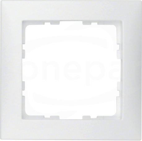 S.1 biały mat Ramka 1-krotna