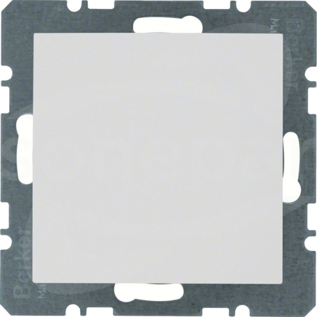 S.1/B.1/B.3/B.7 GLAS śnieżnobiały Zaślepka z elementem centr.
