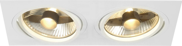 NEW TRIA ES111 2x75W/827 GU10 biały Downlight LED