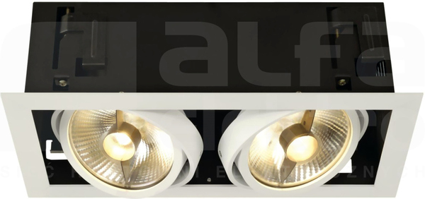 KADUX 2 2X50W ES111 biały mat Downlight