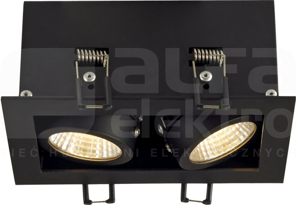 KADUX LED DL 2x6,2W/830 1150lm 38D Oprawa LED czarny