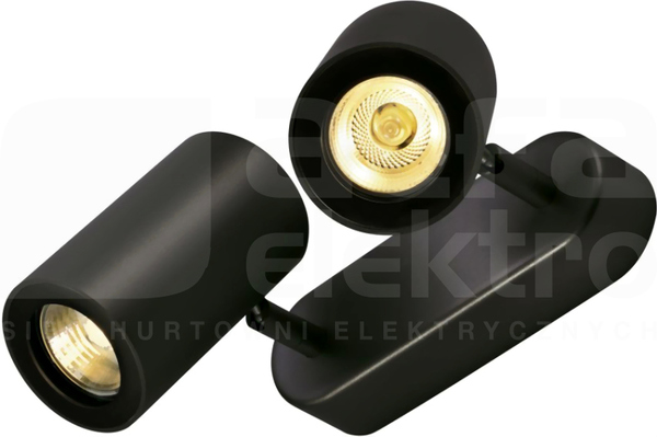 ENOLA B 2x50W GU10 Oprawa halogenowa czarny