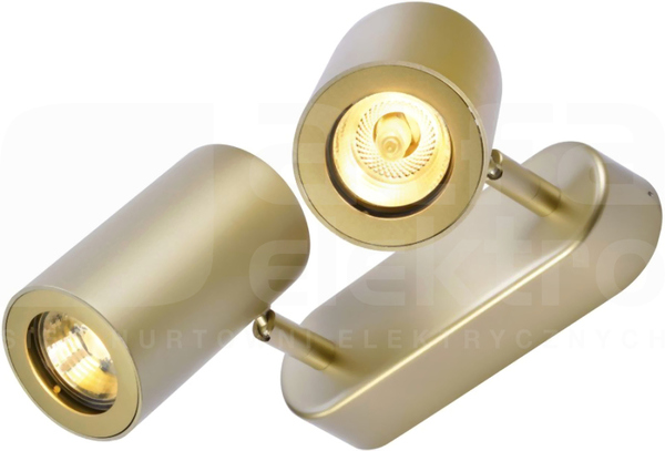ENOLA B 2x50W GU10 Oprawa halogenowa mosiądz