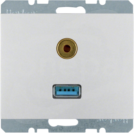 K.5 aluminium Gniazdo USB/3,5mm Audio