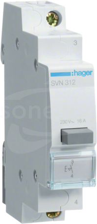 SVN312 16A 1Z Łącznik przyciskowy