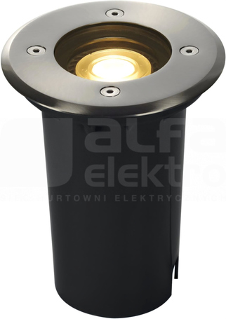 SOLASTO 6W GU10 inox Oprawa halogenowa