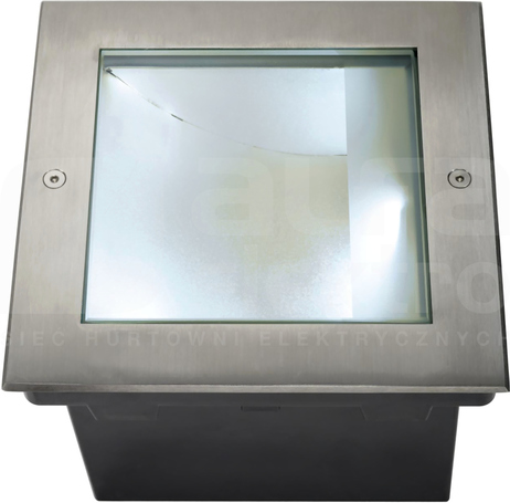 DASAR LED SQ 34W 4000K stal szlachetna 316/alum. Oprawa do podłoża