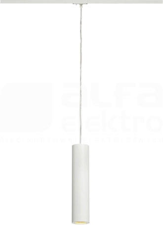 ENOLA_B PD-1 MAX.50W GU10 biały Oprawa halogenowa wisząca z adapterem