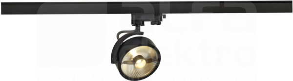 KALU TRACK QPAR111 czarny Reflektor na szynę