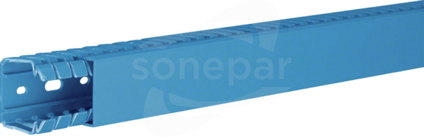 BA7 40040BL (40x40x2000mm) niebieski Kanał grzebieniowy