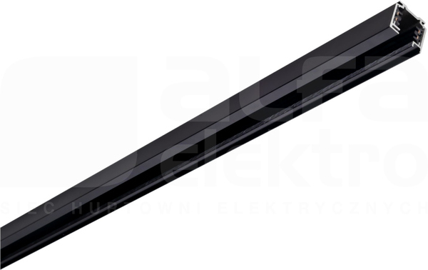 EUTRAC czarny (3m) Szyna 3F
