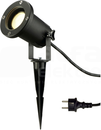 NAUTILUS SPIKE 35W GU10 IP65 Oprawa ogrodowa czarna