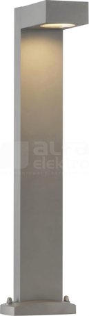 QUADRASYL FLOOR 11W GX53 IP44 srebrny Słupek ogrodowy