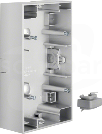 K.5 aluminium Puszka natynkowa 2x