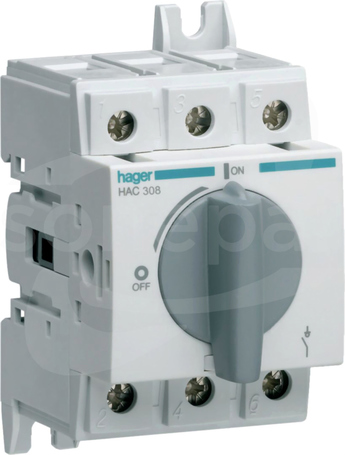 HAC308 80A 3P Rozłącznik modułowy