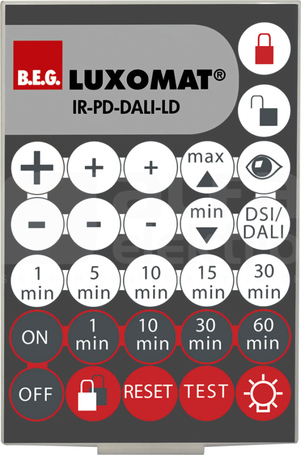 IR-PD-DALI-LD Pilot zdalnego sterowania