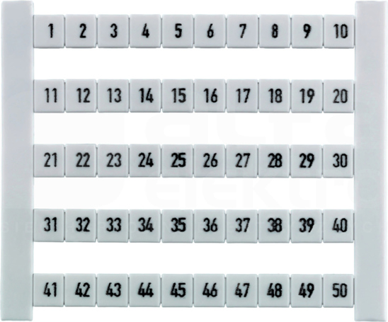 DEK 6 FW 1-50 Oznacznik poziomy