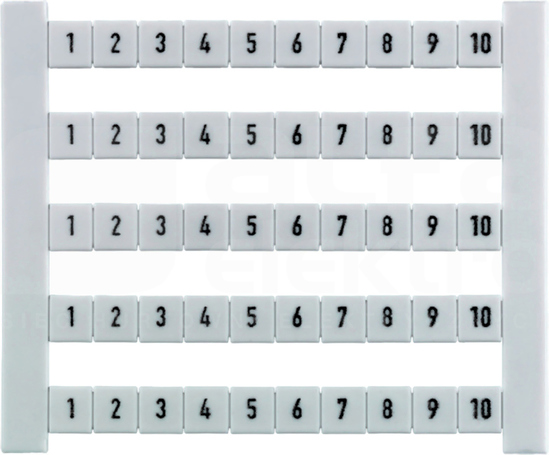DEK 5 FWZ 1-10 (1pasek=10szt) Oznacznik poziomy