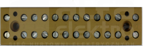 BK 12 CRN Listawa zaciskowa wielotor.