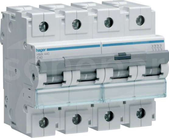 HMX440 4P C40A Wyłącznik nadprądowy 50kA