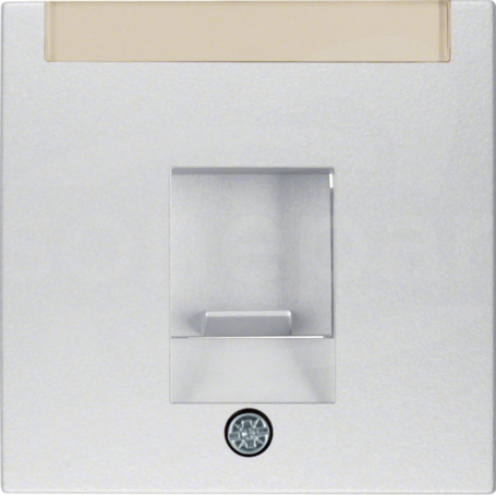 B.1/B.7 GLAS aluminium Element centr.1x z zasuwą/polem opis.