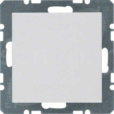 S.1/B.3/B.7 GLAS śnieżnobiały Zaślepka z elementem centr.