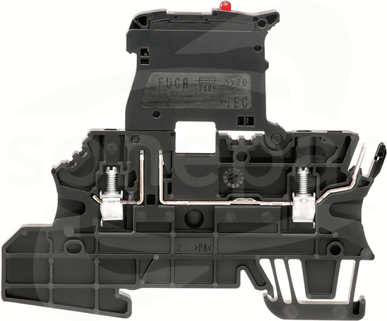 WMF 2.5 FU BLZ 100-250V SW Zacisk bezpiecznika