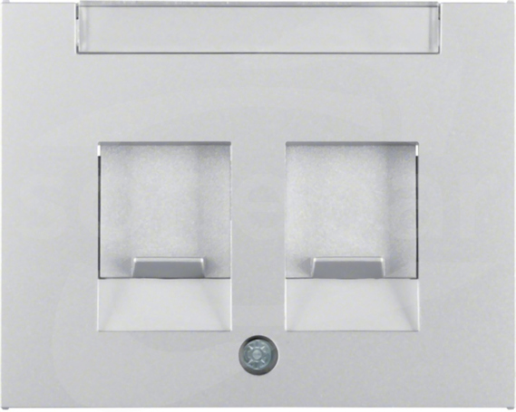 K.5 aluminium Element centr.2x z zasuw/polem opis.