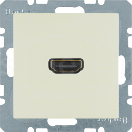 S.1 kremowy połysk Gniazdo HDMI 90st.