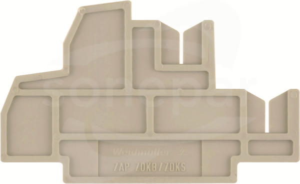ZAP ZDKB/ZDKS Płytka końcowa do złączek