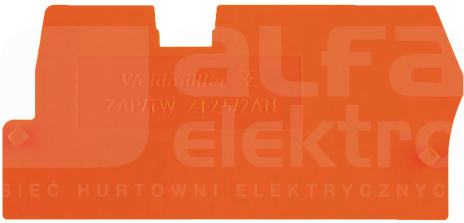 ZAP/TW ZT2,5/2AN OR Płytka skrajna