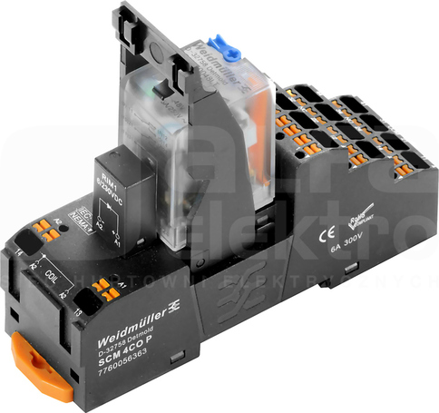 DRMKITP 24VDC 4CO LD/PB Przekaźnik