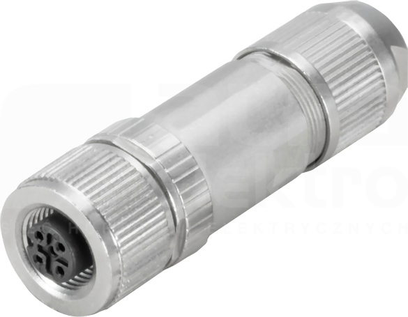 SAIBP-M-4D-4/8-M12 Gniazdo proste