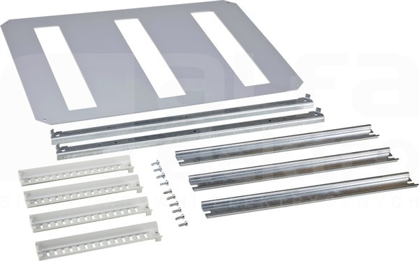 DRS ARCA 504021 500x400x210 Rama z szynami DIN i maskownica