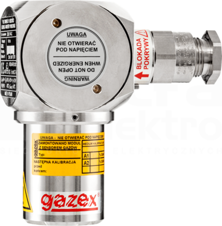DEX-8R/N Detektor dwutlenku węgla