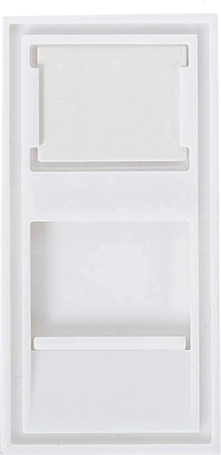 MMC 22,5x45 1xRJ45 Adapter keystone
