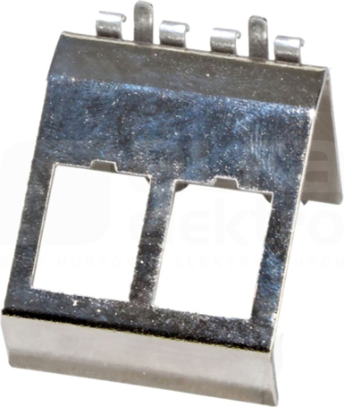 2xRJ45 Adapter keystone DIN