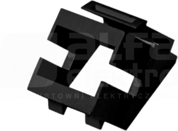 FO czarny Adapter keystone