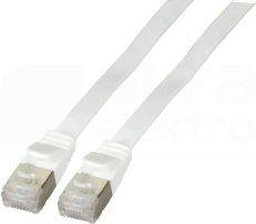 U/FTP kat.6A PVC biały 3m Patchcord miedziany