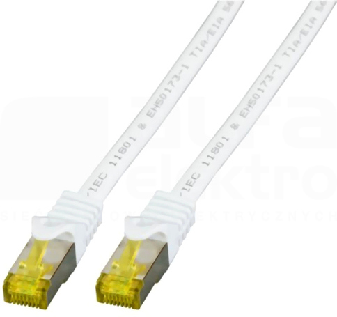 S/FTP kat.6A LSZH biały 15m Patchcord miedziany