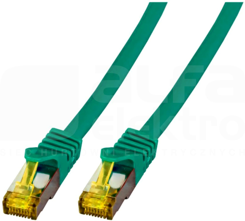 S/FTP kat.6A LSZH zielony 15m Patchcord miedziany