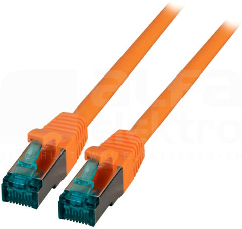 S/FTP kat.6A LSZH pomarańczowy 30m Patchcord miedziany