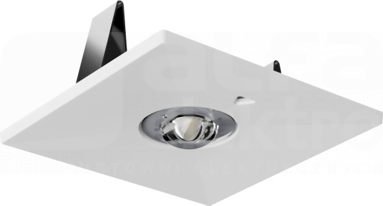 LV3P LED 1W 1h opt. otwarta IP20 biała Oprawa LED 1-zadaniowa