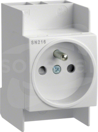 SN216 10/16A 250V Gniazdo na szynę DIN